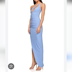 Nookie-"Envy" NWT Maxi Dress in Blue-Size Medi